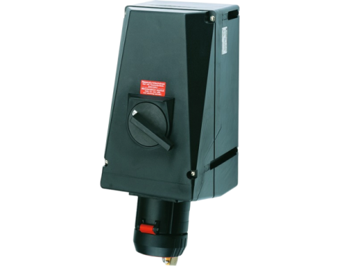 GHG 515 4407 R3002 125A 480-500V 4POLE 7H EX-WALL SOCKET