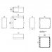 WEIDMULLER, #1305930000, KLIPPON POK 252512, GRP ENCLOSURE, GREY, SIZE: 250 X 255 X 120MM, IP66